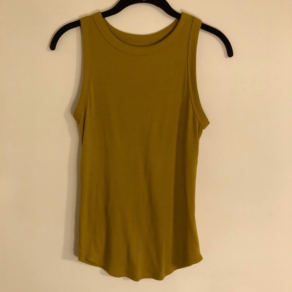 Mustard yellow tank top